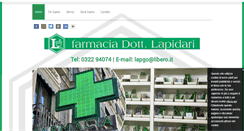 Desktop Screenshot of farmacialapidari.it